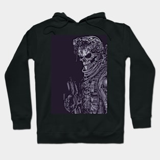 skull army Hoodie